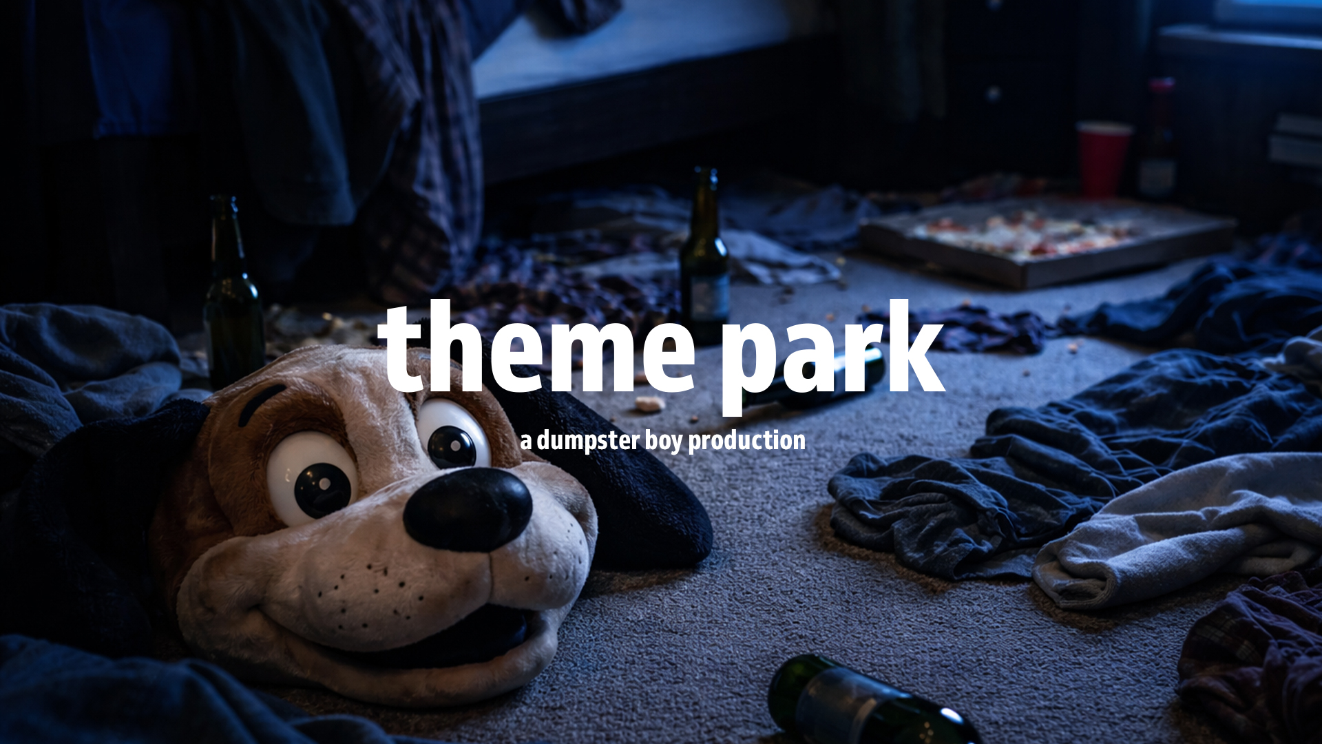 theme park title card